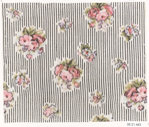 Textile sample by Unknown Designer, textile, 1900