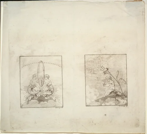 Child with Rosebud by Phillip Otto Runge, print, 1797-1810