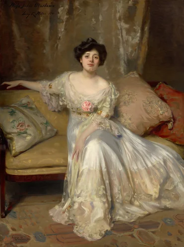 Miss Julia Marlowe by Irving R. Wiles, painting, 1901