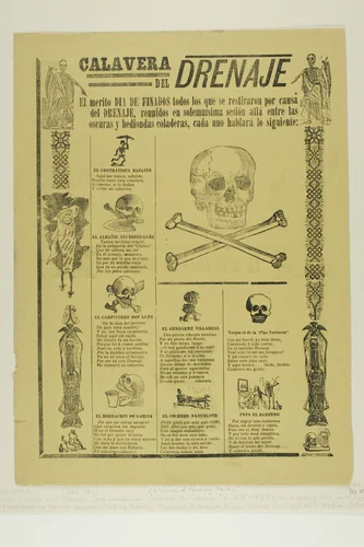 Calavera of Pouring Forth by José Guadalupe Posada
Manuel Manilla, print, 1850-1900