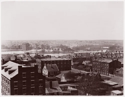 Richmond, Virginia. Looking toward Manchester by Alexander Gardner, photograph, 1861-1865