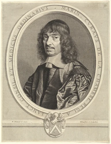 Marin Cureau de la Chambre by Robert Nanteuil, print, 1656