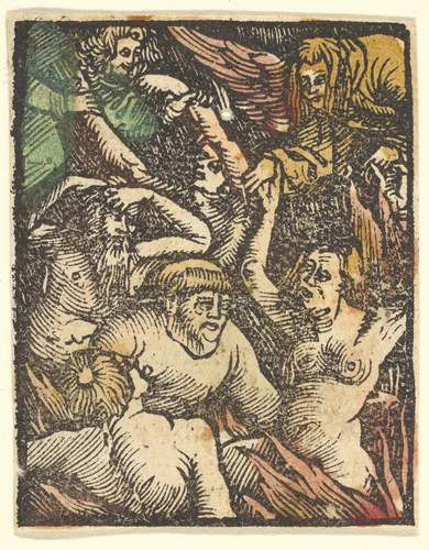 Hell (copy) by Hans Baldung, print, 1511-1600