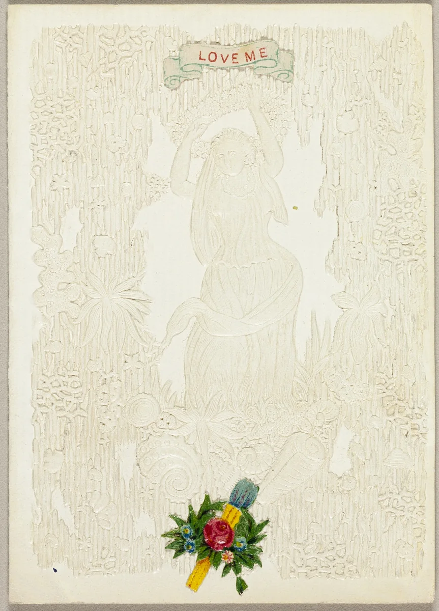 Love Me (Valentine) by Unknown Artist, other, 1860-1870