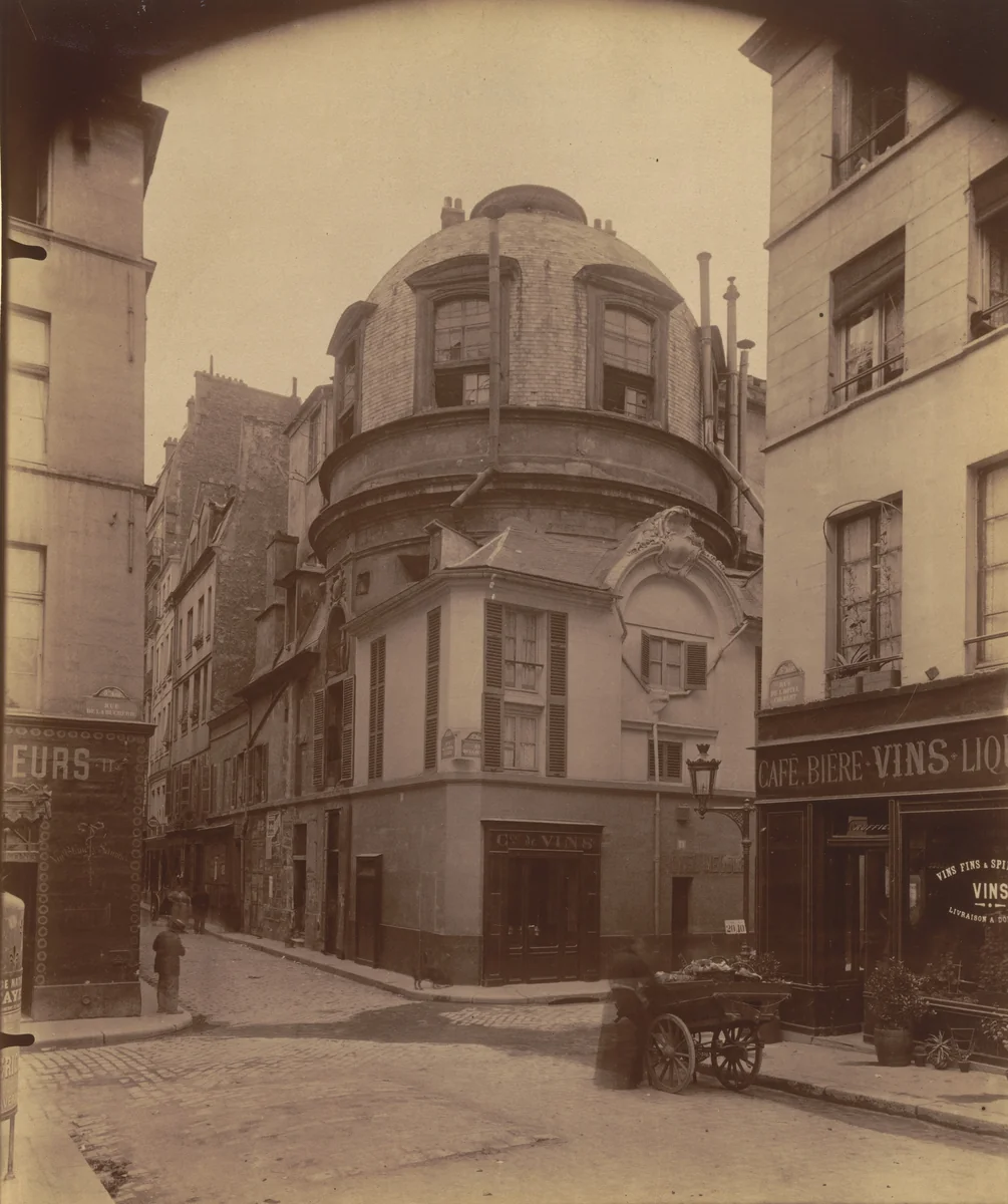 Ancienne école de Médecine. Rue de la Bûcherie by Eugène Atget, photograph, 1898