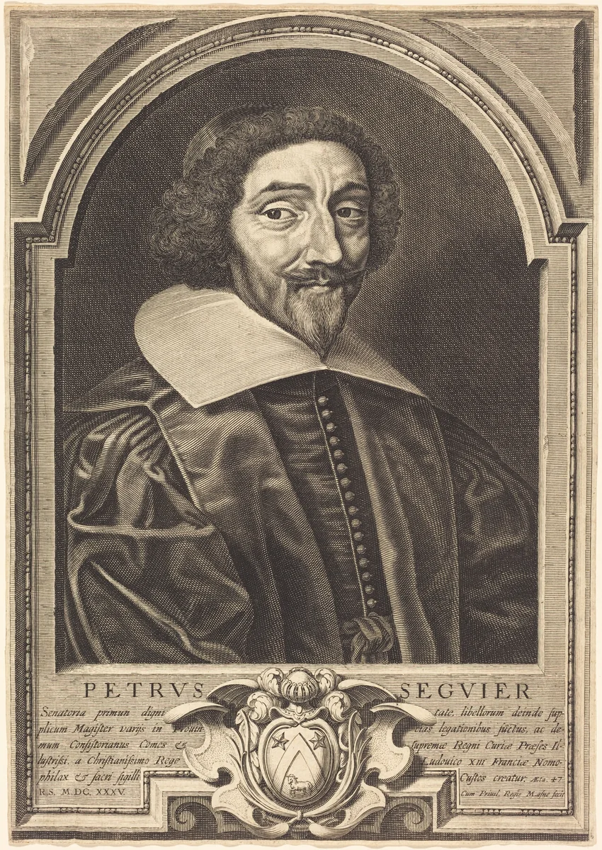 Pierre Seguier by Michel Lasne, print, 1635