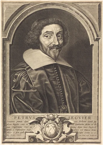 Pierre Seguier by Michel Lasne, print, 1635