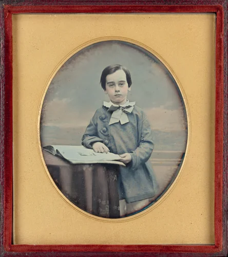 Portrait of a Boy by Richard Beard, photograph, 1845-1855