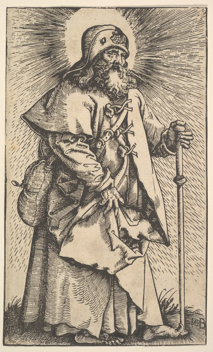St. James the Greater, from "Christ and the Apostles" by Hans Baldung, other, 1519