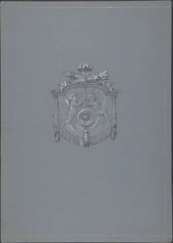 Design for a Cartouche by anonymous, drawing, 1800-1899