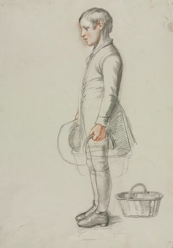 Study for "Country Cousins" by Richard Redgrave, drawing, 1842-1852