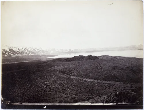 Mono Lake, Volcano, 13,000 Feet by Timothy O'Sullivan, photograph, 1868