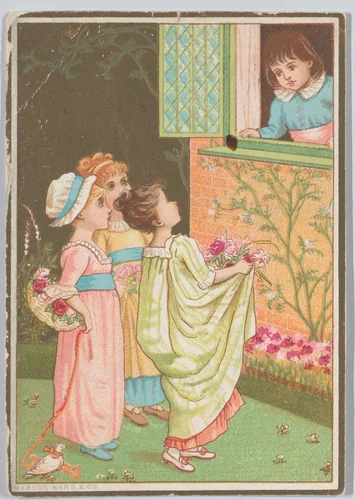 Valentine by Kate Greenaway, other, 1883
