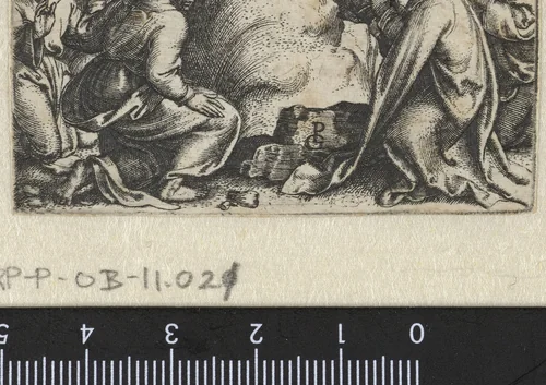 Hemelvaart van Christus by Unknown, print, 1535