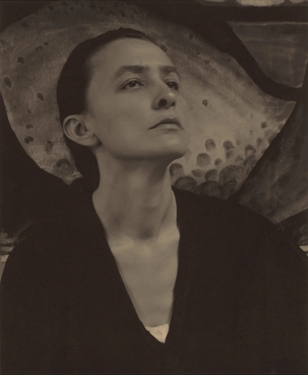 Georgia O'Keeffe by Alfred Stieglitz, photograph, 1918