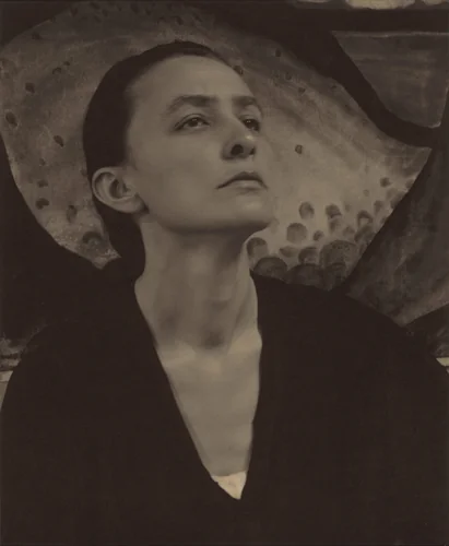 Georgia O'Keeffe by Alfred Stieglitz, photograph, 1918