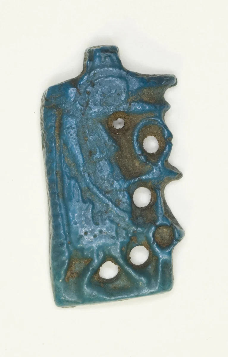 Amulet of the Goddess Tawaret (Thoeris) by Egyptian, metalwork, -1550--1069