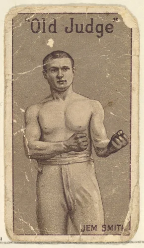 Jem Smith (boxer) from the Old Judge series (N167) for Old Judge Cigarettes by Goodwin & Company, print, 1886