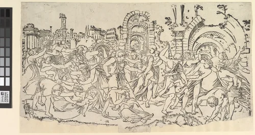 Massacre of the Innocents by Master ND, print, 1530-1560