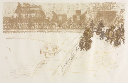 Bridge by Pierre Bonnard, print, 1899