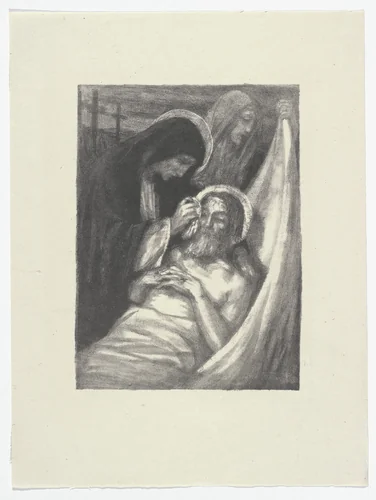Mater Dolorosa from Essai dur l'histoire de la lithographie en France. Les Peintures lithographes de Manet à Matisse. Album de lithographies originales. by Raphael Drouart, print, 1924