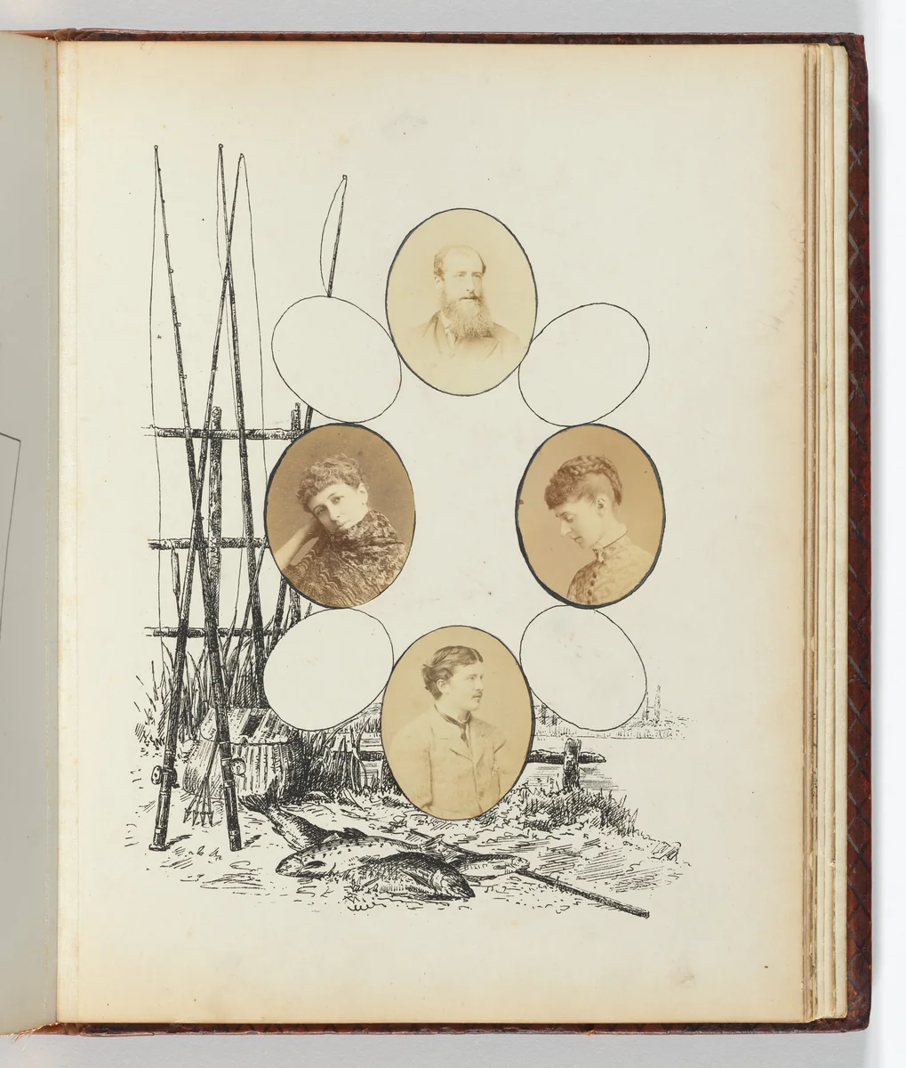 The Johnstone Album by Agnes Caroline Chamberlayne Johnstone, photograph, 1868