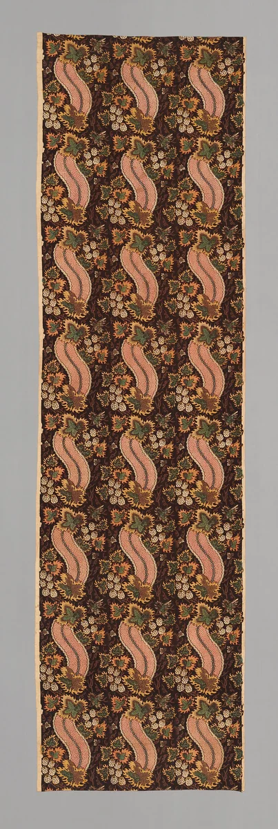 Panel by England, textile, 1795-1800