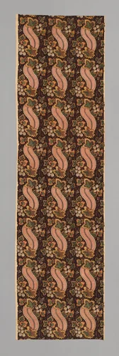 Panel by England, textile, 1795-1800