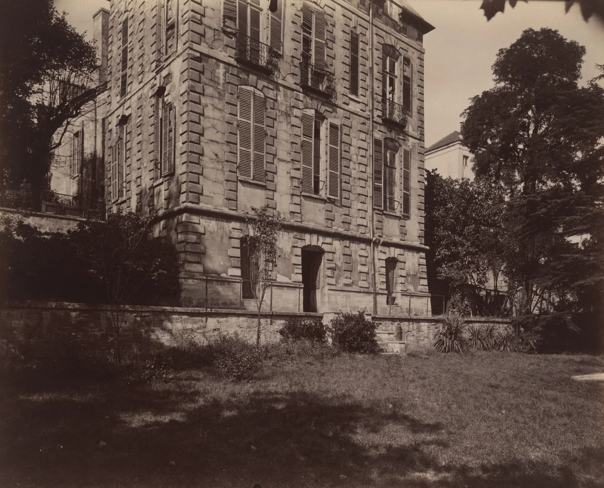 Courbevoie. Ancien Château by Eugène Atget, photograph, 1901