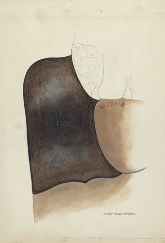 Side Saddle - California Syle by Harry Mann Waddell, index of american design, 1937