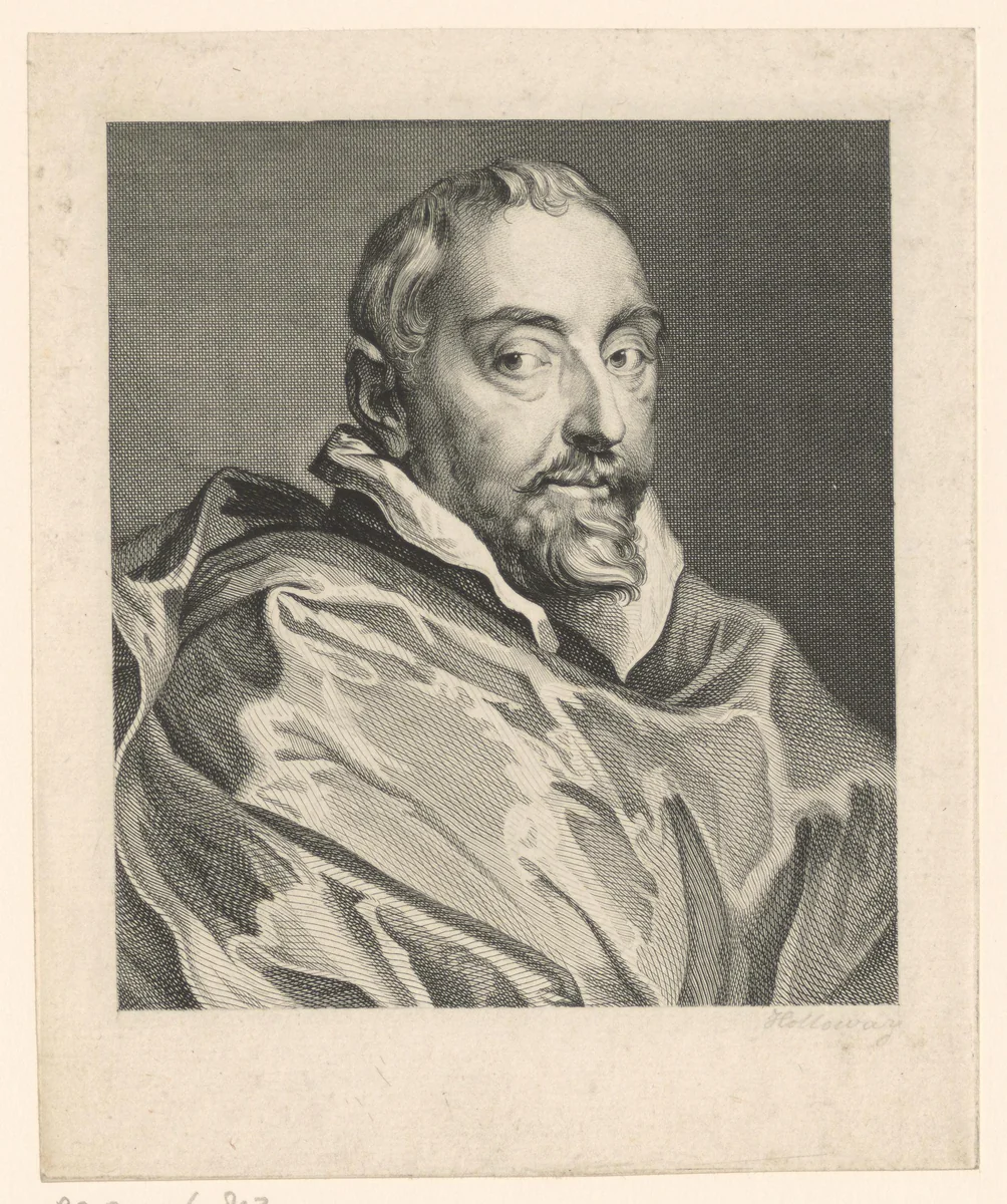 Portret van Antonius Triest by Thomas Holloway, print, 1758-1827