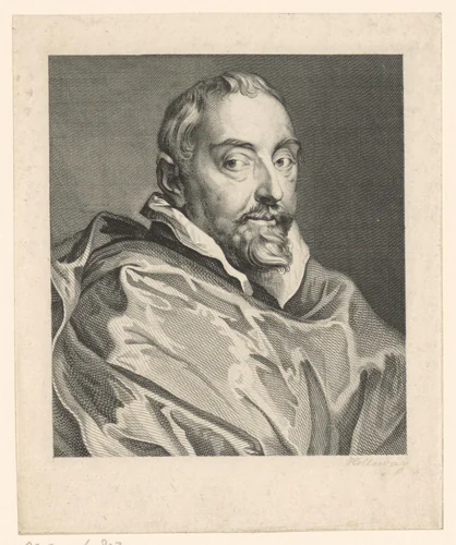 Portret van Antonius Triest by Thomas Holloway, print, 1758-1827