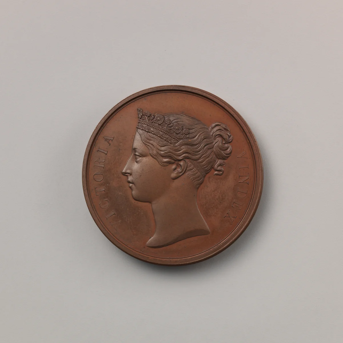 Second Form of the Afghanistan Medal, 1842 by William Wyon, metalwork, 1842