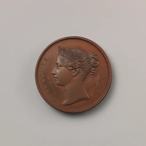 Second Form of the Afghanistan Medal, 1842 by William Wyon, metalwork, 1842