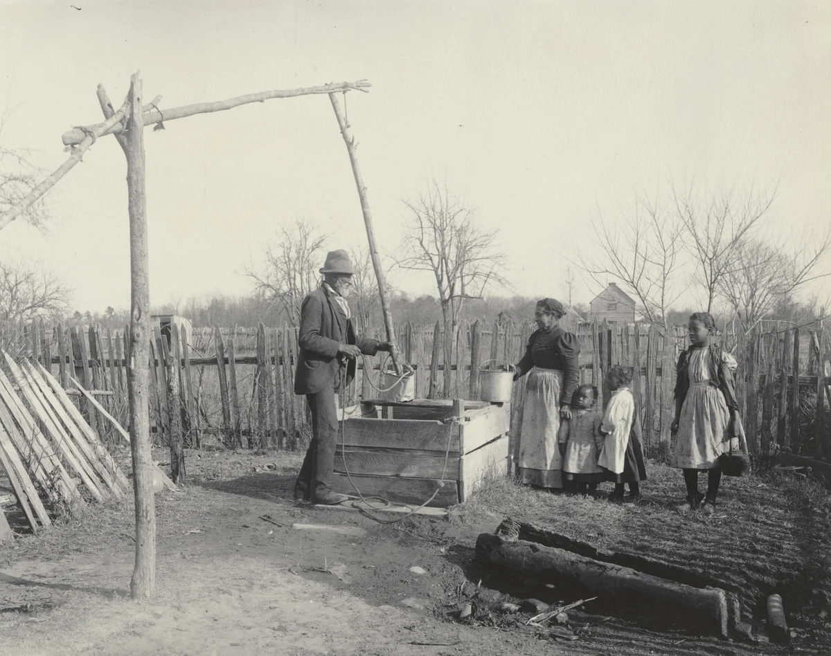 The Old Well by Frances Benjamin Johnston, photograph, 1899