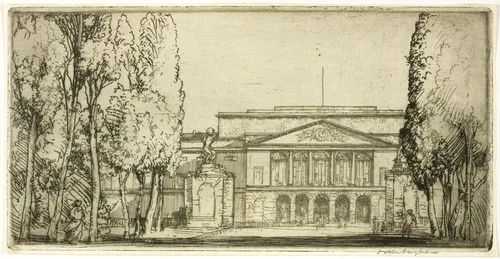 Poggio Imperiale by Donald Shaw MacLaughlan, print, 1909