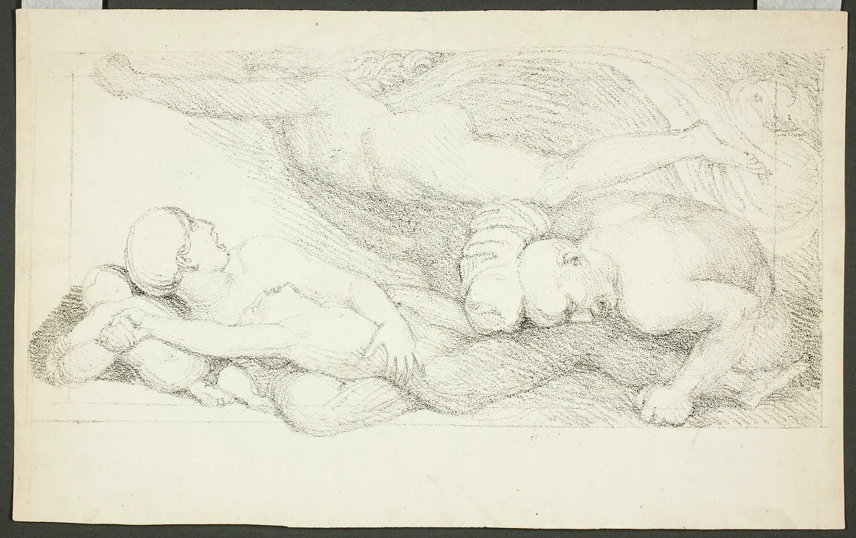 Figures by John Flaxman, print, 1812-1822