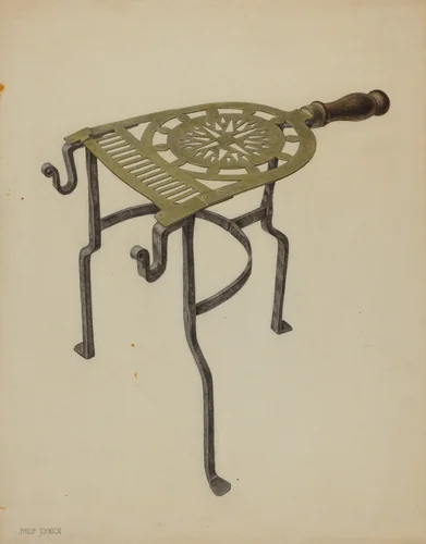 Trivet by Philip Johnson, index of american design, 1938