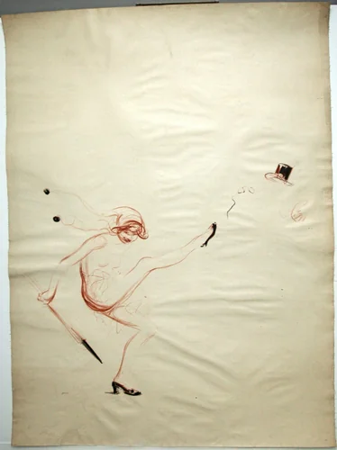 1st Exhibition of the Humorists by Jean-Louis Forain, print, 1911