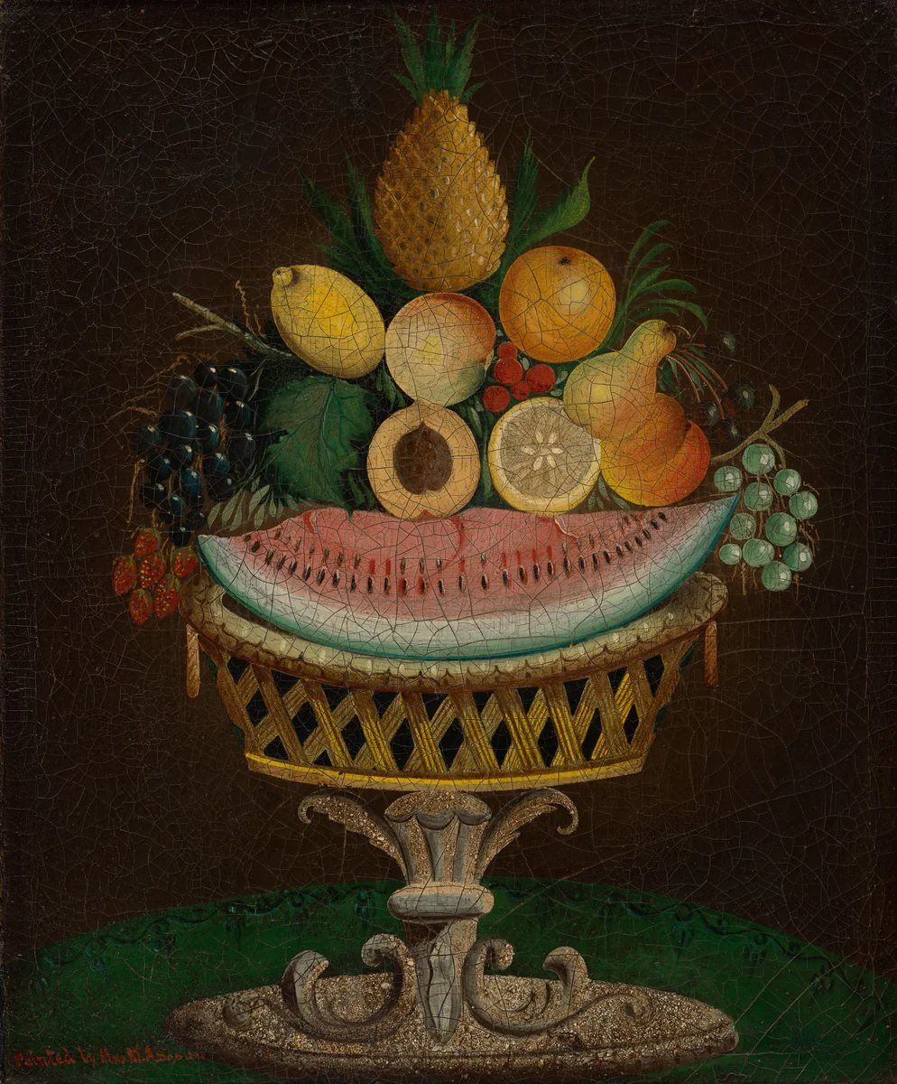 Still Life by M.A. Goode, painting, 1850-1899