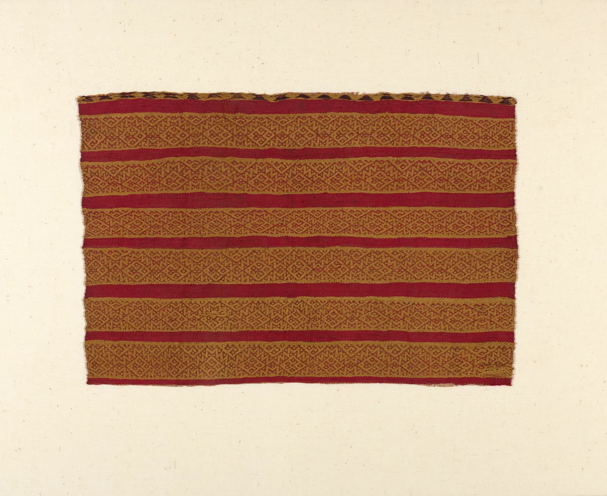 Fragment by Possibly Inca, textile, 1438-1533