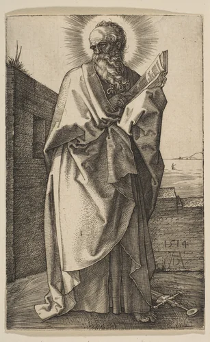 Saint Paul by Albrecht Dürer, print, 1514