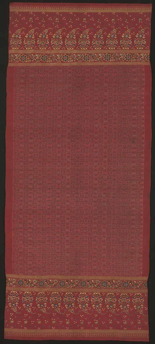 Woman's Selendang Limar (Shoulder Cloth) by Palembang area, textile, 1875-1900