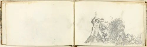 Sketchbook by George Romney, book, 1793-1795