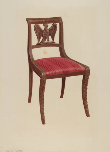 Side Chair by John Dana, index of american design, 1939