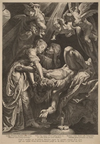 Judith Beheading Holofernes by Cornelis Galle
Peter Paul Rubens, print, 1610