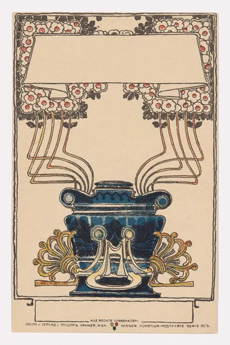 Wiener Künstler-Postkarte Serie 3/5 by Unknown Artist, design, 1898