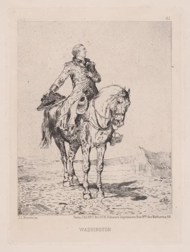 Washington by John Lewis Brown, print, 1869