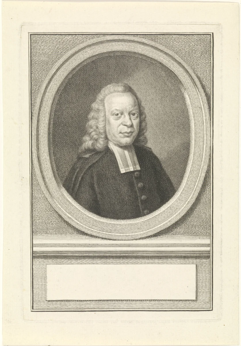 Portret van Rutger Schutte by Jacob Houbraken, print, 1774-1776