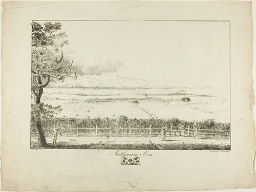 View of Mulhouse by Mathieu Mieg, print, 1810